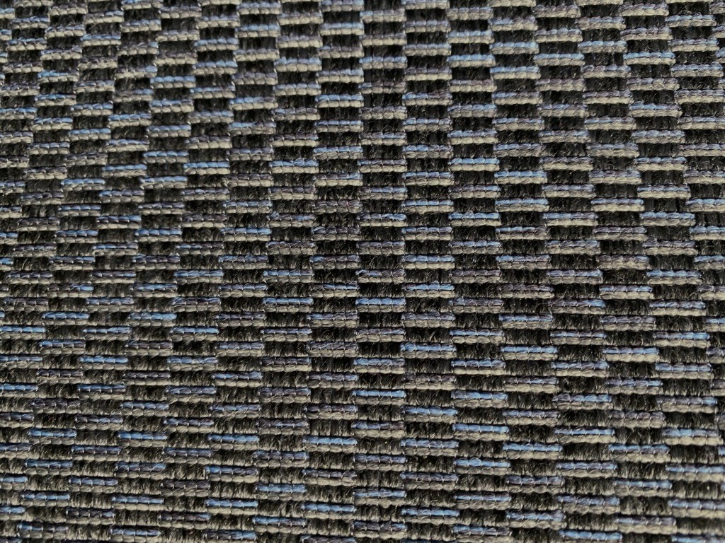 De Ploeg Cane blauw grijs zwart patroon