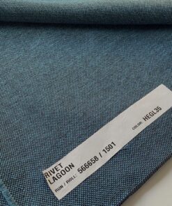 Camira Rivet EGL 35 Lagoon blue black
