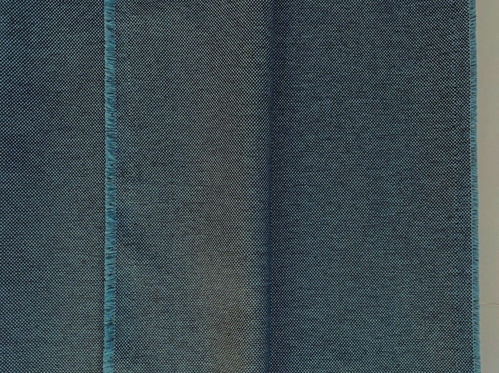Camira Rivet EGL 35 Lagoon blauw zwart