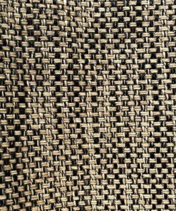 meubelstof beige zwart grof geweven