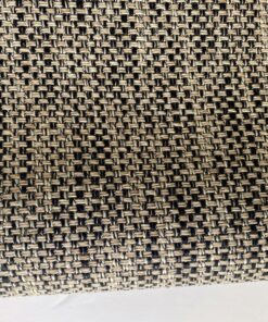 Furnishing fabric beige black coarsely woven