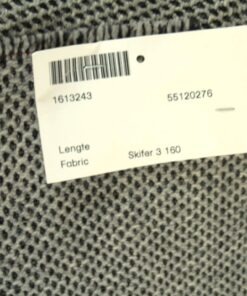 Kvadrat Skifer 3 160 grijs zwart