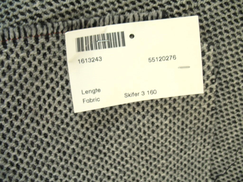 Kvadrat Skifer 3 160 grijs zwart