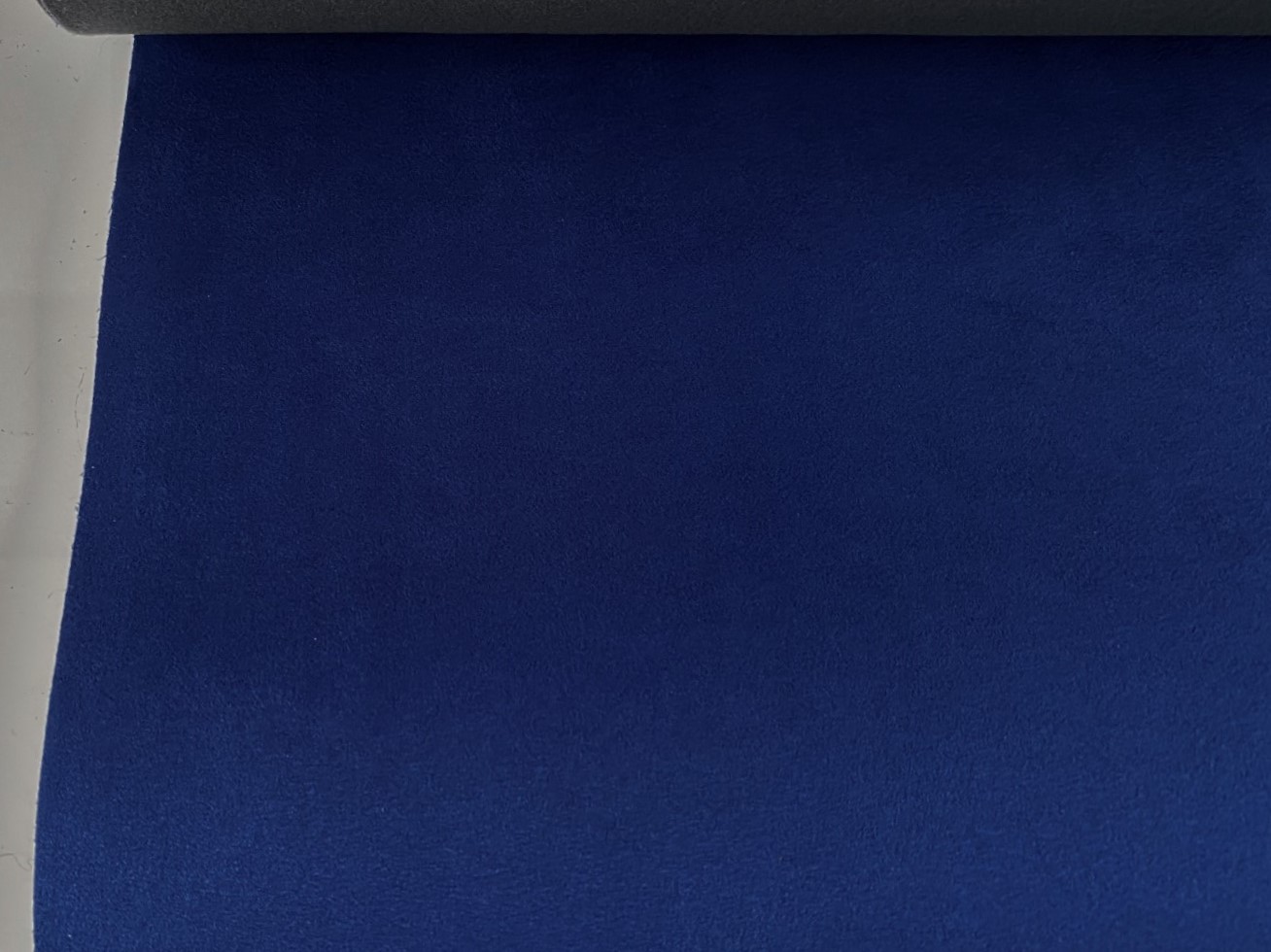 suedine kobalt blauw