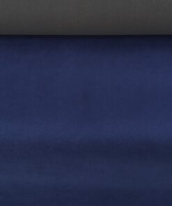 suedine kobalt blauw
