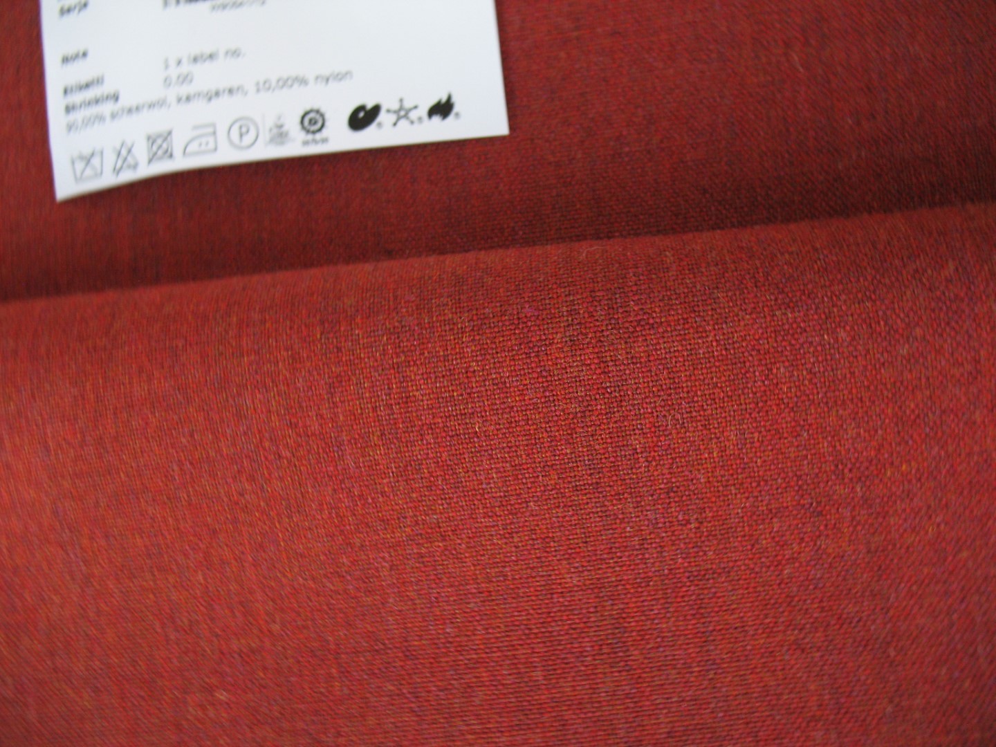 Kvadrat Remix 3 653 oranjebruin