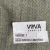 Vyva Fabrics Sunbrella Aqua Verdeco Limestone blauw geel