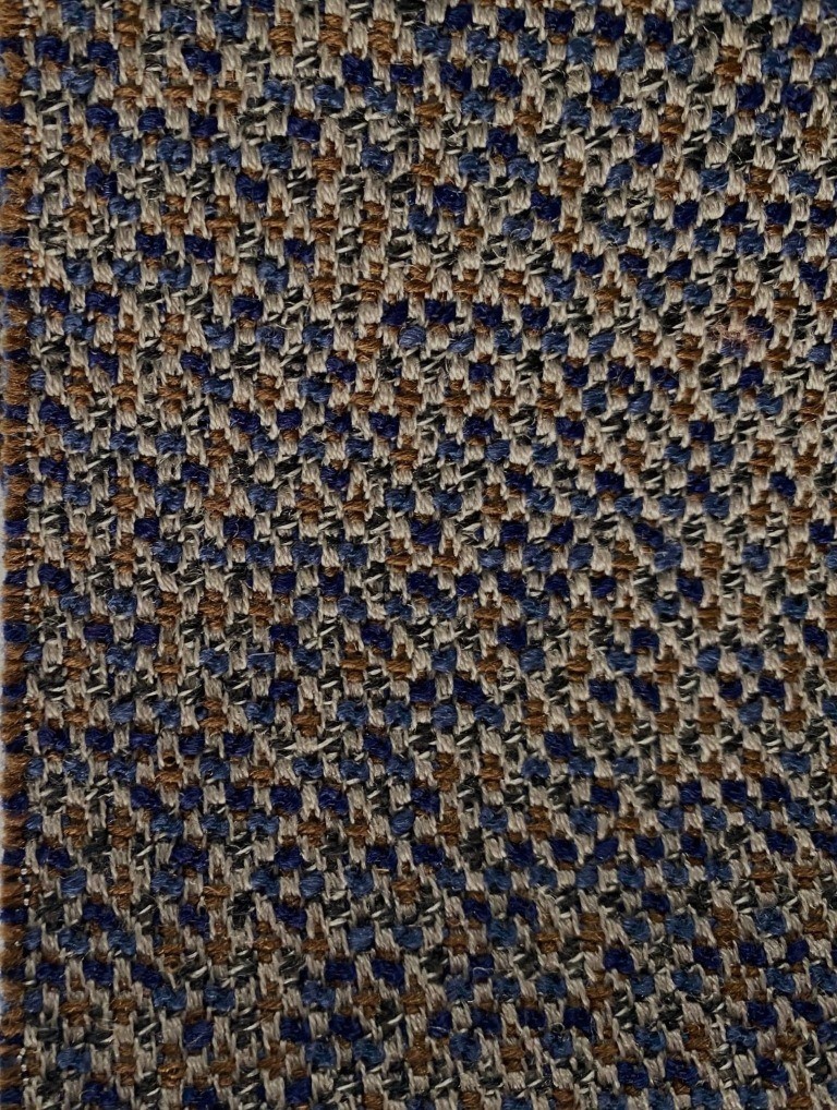 Rohi Mica Crisp blauw beige bruin